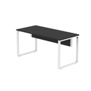 Ver imagem 6 de Mesa Madeira M150/70P25TUB 150cm Industrial Preto e Branco
