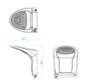 Ver imagem 2 de Ducha 127v Lorenzetti Acqua Jet Ultra Branco