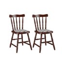 Ver imagem 1 de Kit com 2 Cadeiras Estofadas Piratini Colonial - 155ea