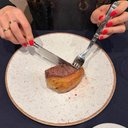 Ver imagem 5 de Faqueiro Jumbo 24 Peças Churrasco Aço Inox Prateado Jogo de Talheres Garfo e Faca