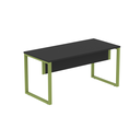 Ver imagem 3 de Mesa Madeira M150/70P25TUB 150cm Industrial Preto e Verde Miró
