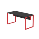 Ver imagem 6 de Mesa Madeira M150/70P25TUB 150cm Industrial Preto e Vermelho