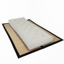 Ver imagem 2 de Futon Solteiro Dobrável Oriental Confort Plus Branco Off Acquablock