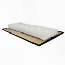 Ver imagem 4 de Futon Solteiro Dobrável Oriental Confort Plus Branco Off Acquablock