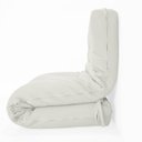 Ver imagem 5 de Futon Solteiro Dobrável Oriental Confort Plus Branco Off Acquablock