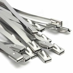 Abraçadeira Aço Inox Termotape 36,2cm X 4,6mm - Kit 4 Unids - 1