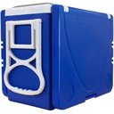 Ver imagem 3 de Super Caixa Térmica Cooler 32 Litros  Multifuncional 5 em 1 - Caixa, 2  Mesa, 2 Banquetas