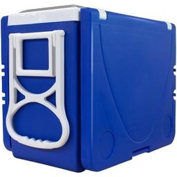 Super Caixa Térmica Cooler 32 Litros  Multifuncional 5 em 1 - Caixa, 2  Mesa, 2 Banquetas - 3