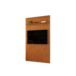 Painel para Tv até 60 Polegadas Ripado Dj Móveis Trento 143 Freijó - 4