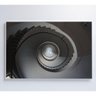 Quadro Escada Em Espiral 90x60 Cm Vidro Impresso - 1