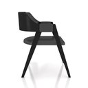 Ver imagem 7 de Kit 5 Cadeiras Sala de Jantar e Jogos Carteados Madeira Maciça Poker Pu Grafite/preto G42 - Gran Bel