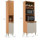 Ver imagem 7 de Cozinha Modulada 6 Peças 13 Portas 2 Gavetas Angelina - Angelin Offwhite