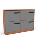 Ver imagem 2 de Sapateira para Quarto 24 Pares Lisboa Cinza/Freijó