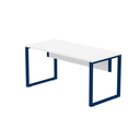 Ver imagem 6 de Mesa Madeira M1700/700P25TUB 170cm Industrial Branco e Azul Delrei