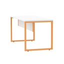 Ver imagem 7 de Mesa Madeira M1700/700P25TUB 170cm Industrial Branco e Laranja Picasso