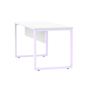 Ver imagem 7 de Mesa Madeira M1700/700P25TUB 170cm Industrial Branco e Lilás