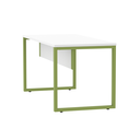 Ver imagem 7 de Mesa Madeira M1700/700P25TUB 170cm Industrial Branco e Verde Miró