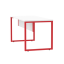 Ver imagem 7 de Mesa Madeira M1700/700P25TUB 170cm Industrial Branco e Vermelho