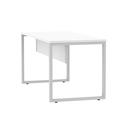 Ver imagem 7 de Mesa Madeira M1700/700P25TUB 170cm Industrial Branco e Cinza