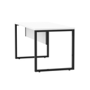 Ver imagem 7 de Mesa Madeira M1700/700P25TUB 170cm Industrial Branco e Preto