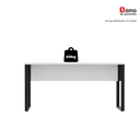 Ver mais imagens de Mesa Madeira M1700/700P25TUB 170cm Industrial Branco e Preto