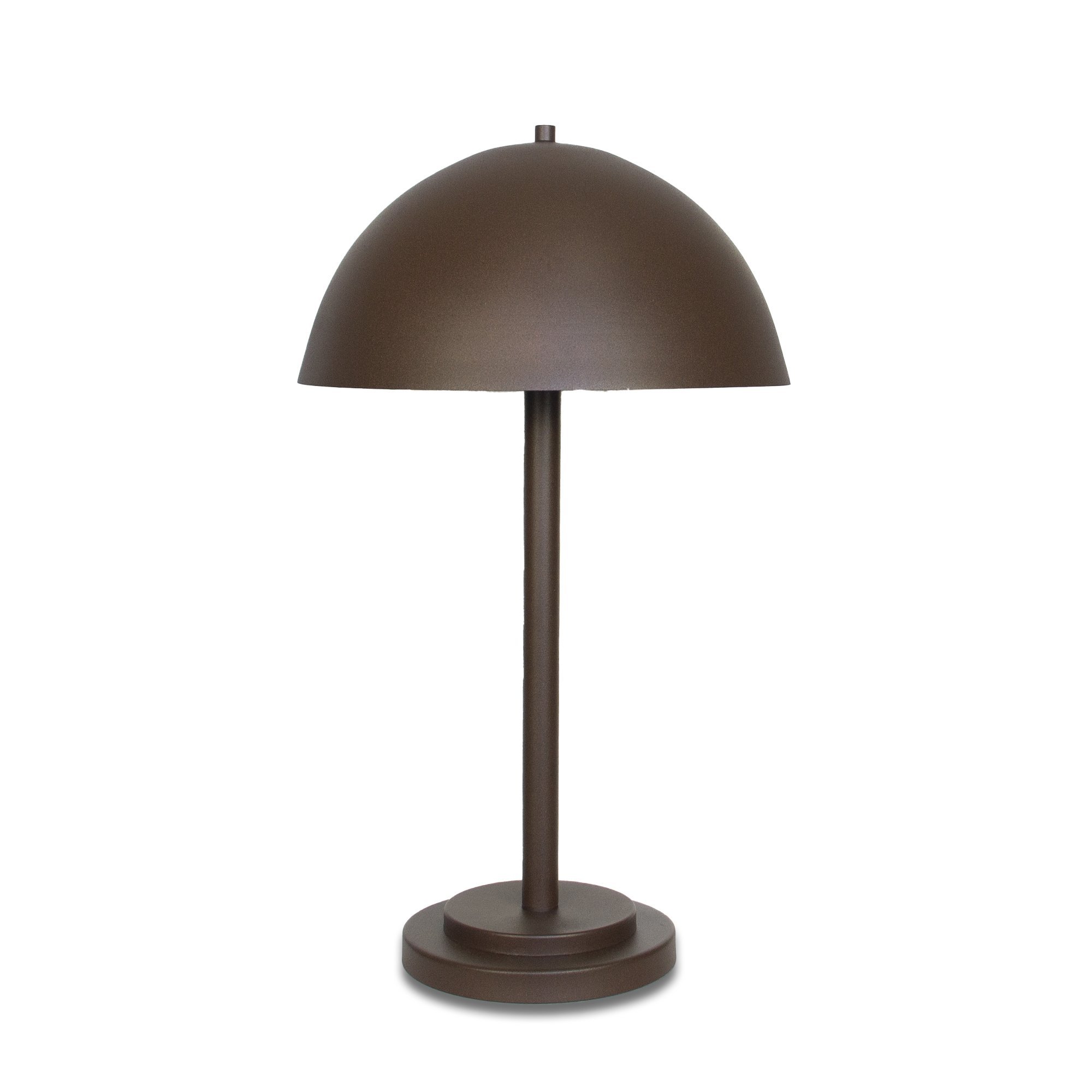 Luminária de mesa Komaco marrom/cortem - 1
