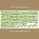 Ver imagem 2 de Adesivo de Parede Bambu Decorativo Cartela com 22 Adesivos- 1166