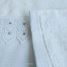 Toalha Social Strass Piquet Branco - 3