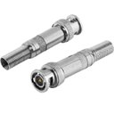 Ver imagem 1 de Conector Bnc Macho com Mola Conex 1000 10 Peças