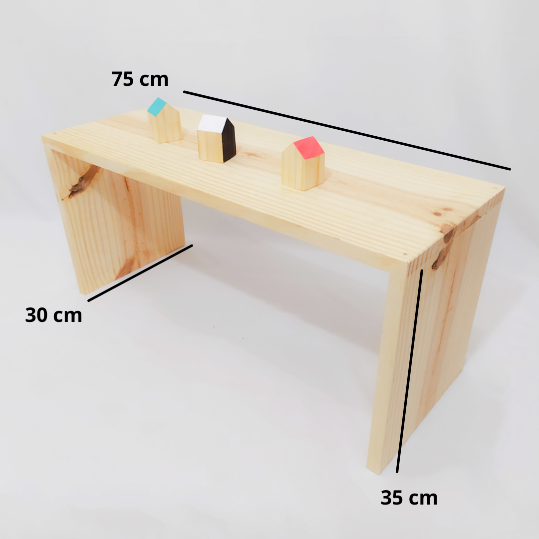 Mesa Criativa Infantil - Rustic - 3