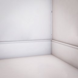 Rodapé de Poliestireno 15cm x 15mm Frisado 2,4 Metro Linear - 3