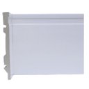 Ver imagem 1 de Rodapé de Poliestireno 15CMX15MM Frisado 2,4METRO Linear Branco Graddus