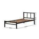 Ver imagem 2 de Cama Solteiro Ferro Tubular Resistente Preto 80cm Repleta