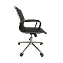 Ver imagem 5 de Kit 6 Cadeiras Office com Rodízio e Encosto Esteirinha Baixa