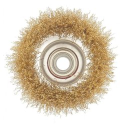 Escova Latonada Tipo Copo 75 mm com Rosca M14 kit 2 Pçs - 3