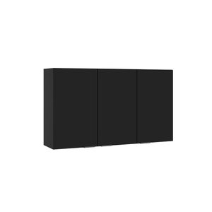 Armário Aéreo Alto Cozinhas Itatiaia Exclusive - 3 Portas - Grafite