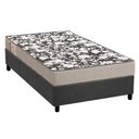 Ver imagem 1 de Conjunto Box Solteiro: Colchão Espuma Ortobom D26 Physical Ultra Resistente + Base Crc Suede Gray (