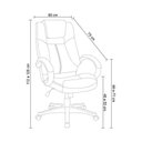 Ver imagem 6 de Kit 5 Cadeira de Escritório Presidente Corino Office Córdoba Marrom Rivatti