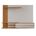 Ver imagem 4 de Painel Ripado para TV até 65 Polegadas com LED 181CMX152CM Nt 1355 Marrom
