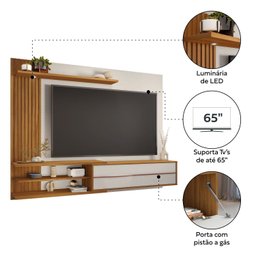 Painel para TV até 65 Polegadas Ripado com Led NT 1355 - 9