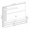Ver mais imagens de Painel Ripado para TV até 65 Polegadas com LED 181CMX152CM Nt 1355 Marrom