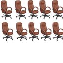 Ver imagem 1 de Kit 10 Cadeira de Escritório Presidente Corino Office Córdoba