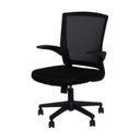 Ver imagem 2 de Kit 6 Cadeiras Escritorio Diretor Giratoria Tela Mesh Milão 3314 Preto