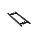 Ver imagem 6 de Puxador de Porta Inox Vidro Pivotante Preto 20cm Ms Fs