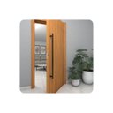 Ver imagem 4 de Puxador de Porta Inox Vidro Pivotante Preto 20cm Ms Fs