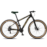 Bicicleta Aero Bike Emotion Aro 29 Quadro Aluminio Freio a Disco Shimano 21 Marchas Preto/dourado - 1