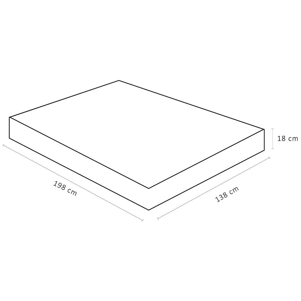 Colchão Casal Ortobom D28 Airtech 6.0 (18X138X188)  - 3