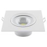 Spot Led Cob Quadrado 7w Direcionável Bivolt Avant 6500k - 2