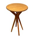 Ver imagem 6 de Mesa Redonda Bistrô Fixa de Madeira Maciça X:mel