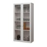 Cristaleira Suspensa 70 Cm 2 Portas de Vidro Branco Madesa Branco - 9